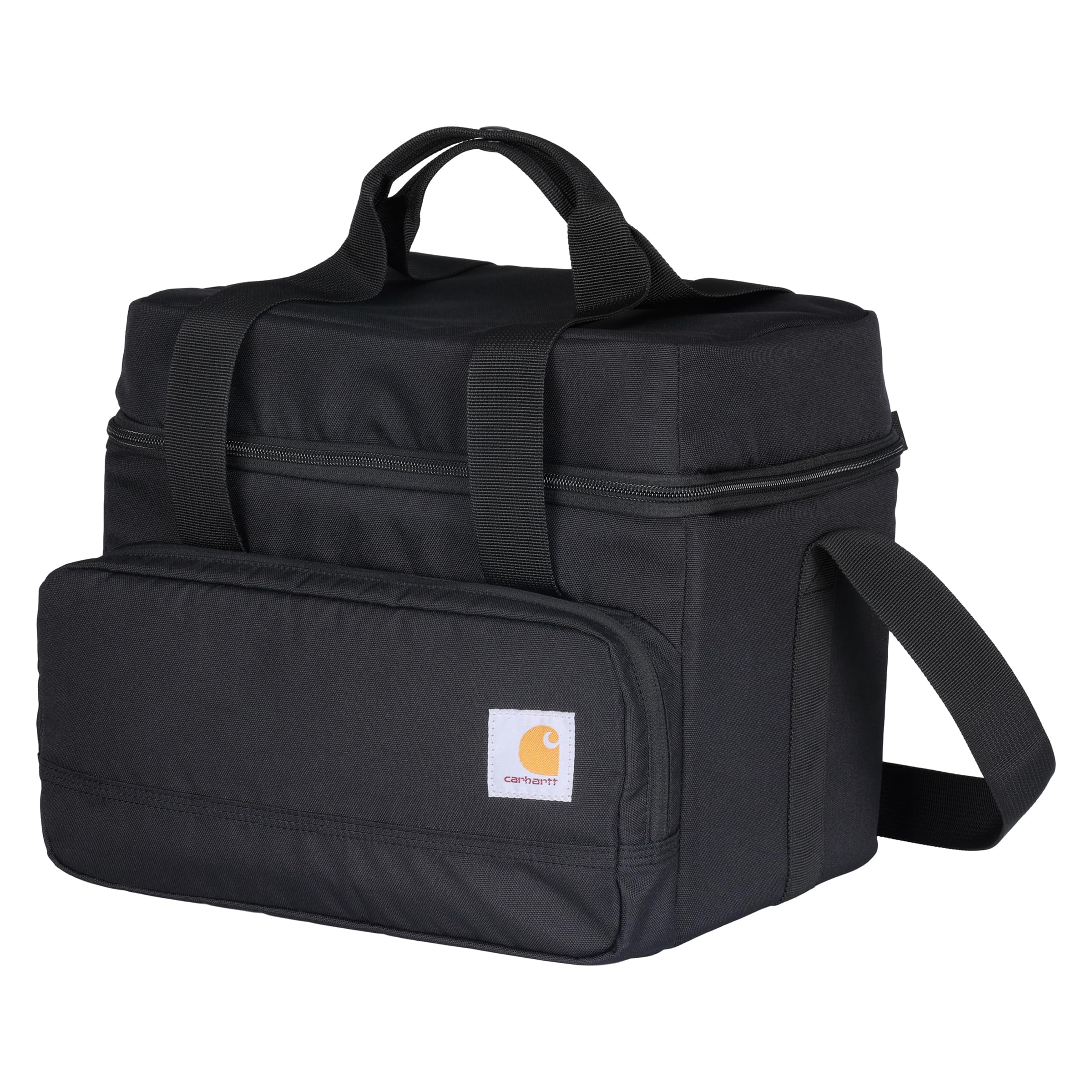 Amazon.com: Carhartt Insulated 18 Can Cooler Black | Two